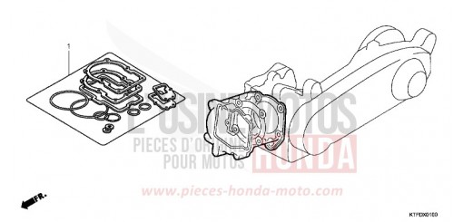 GASKET KIT A SH150RB de 2011